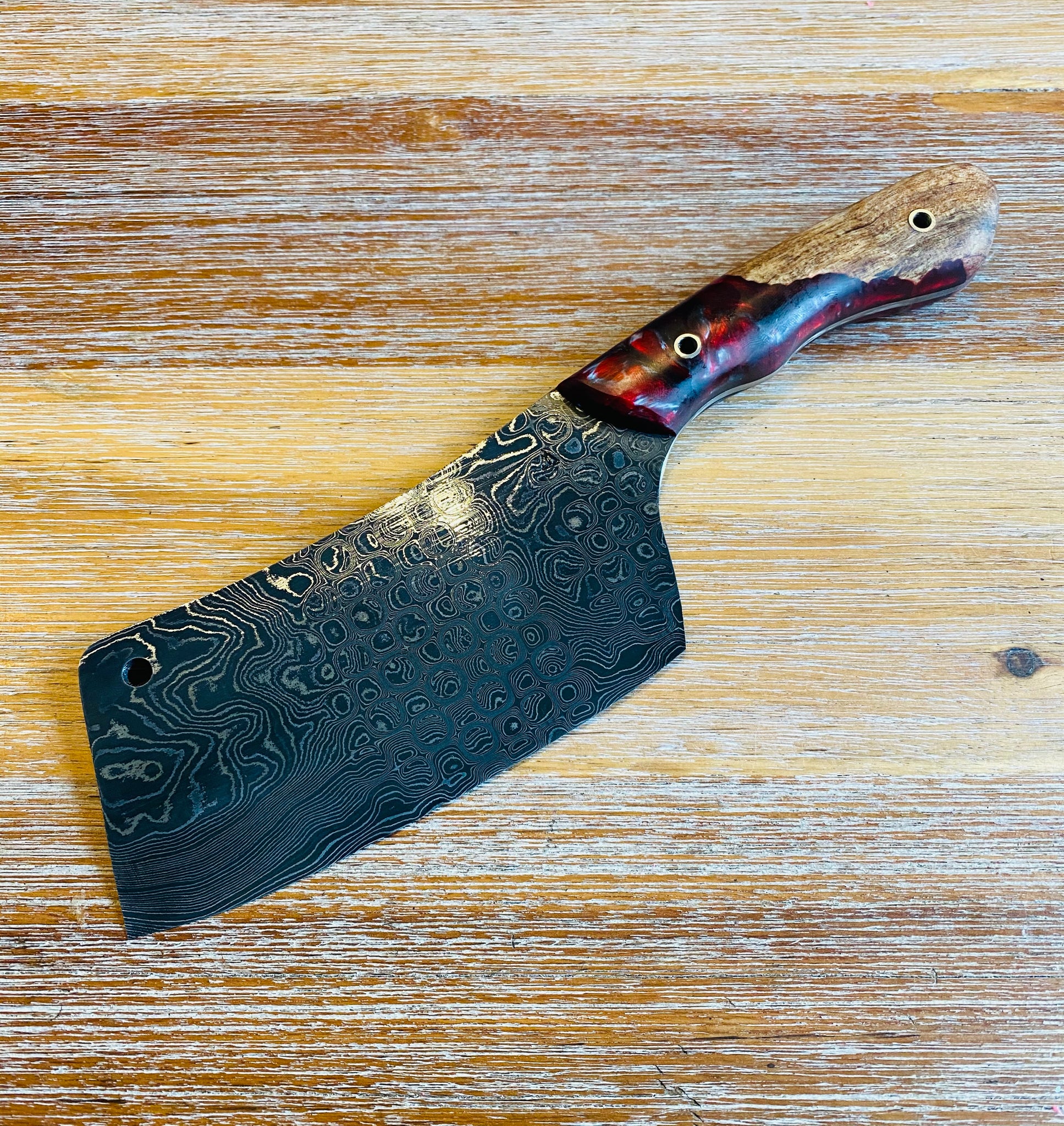 Damascus Cleaver