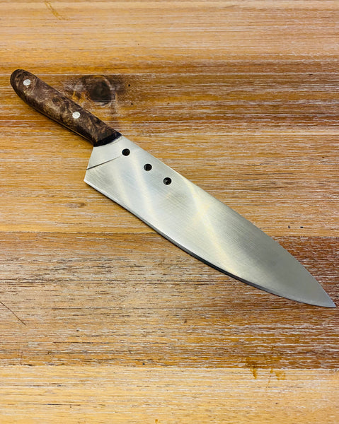 Chef Knife (Burl Wood Handle)