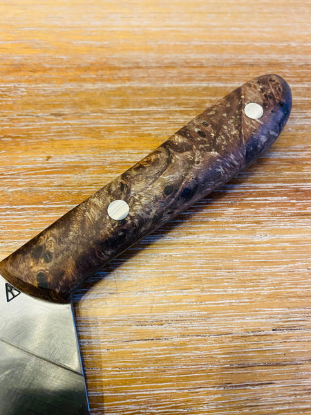 Chef Knife (Burl Wood Handle)